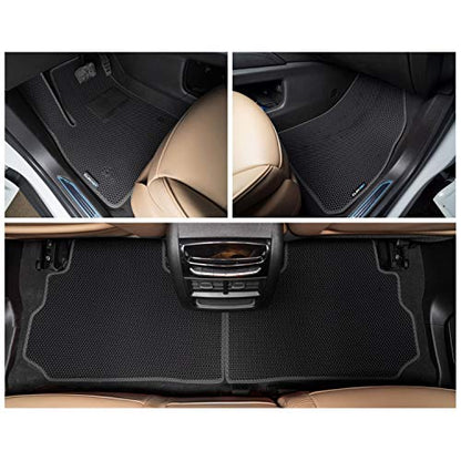 All Weather Car Floor Mats Compatible with Cadillac XT5 2017