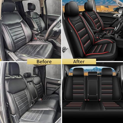Custom Fit for Ford Ranger Seat Covers 2026 2025 (5 Count)
