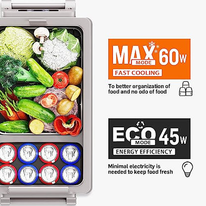 59QT 12 Volt Refrigerator (1859.7712 Fl Oz)