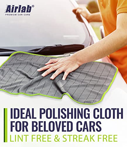 Carbon Microfiber Towels for Car Glass Window Polishing (4 Count)