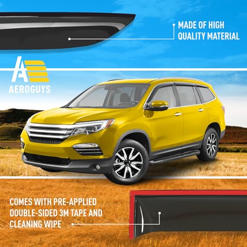 Extra Durable Window Deflectors Tape (6 Count)