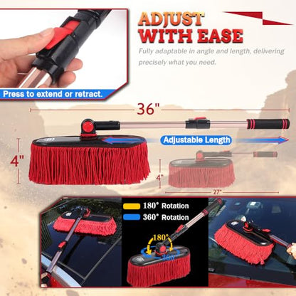 Exterior Car Duster & Brush Kit