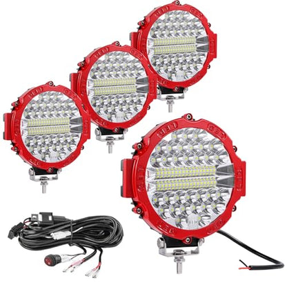 7 Inch Round LED Offroad Driving Lights for Trucks