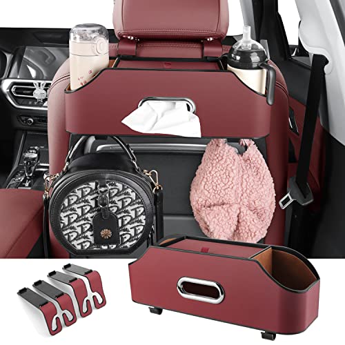 Car Back Seat Organizer with 2 Cup Holders (22.9281 Ounce)