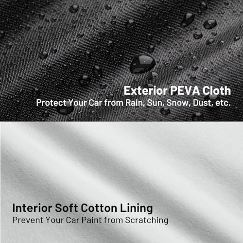 Car Cover Waterproof All Weather Windproof for SUV up to 181 Inches