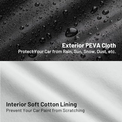 Car Cover Waterproof All Weather Windproof for SUV up to 181 Inches