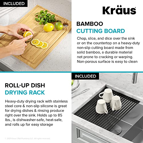 Stainless Steel 30 in Double Bowl Undermount Sink KWU112