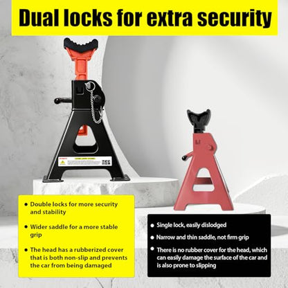 Jack Stands 3 Ton (2 Count)