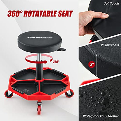 Rolling Garage Stool