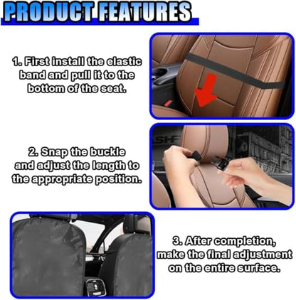 Large Car Seat Back Protectors 2 Pack