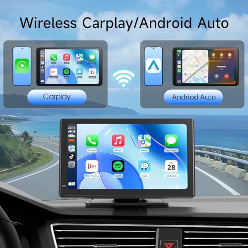 Portable CarPlay Screen for Apple CarPlay & Android Auto