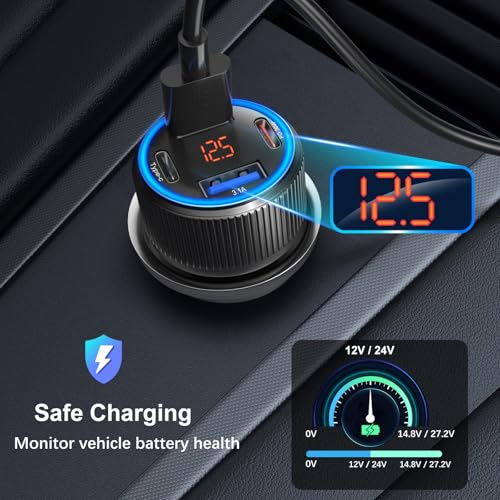 5 Pack USB C Car Charger (5 Count)