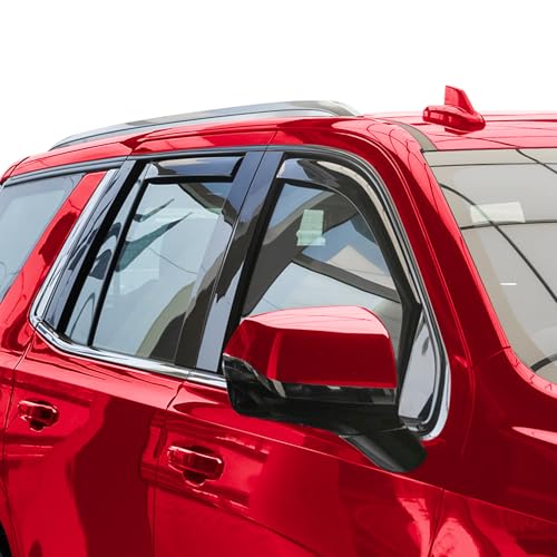 in Channel Extra Durable Rain Guards for Cadillac Escalade 2021 (4 Count)