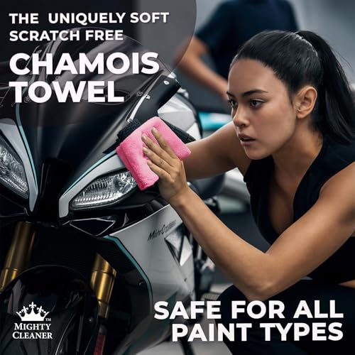 Premium Shammy Cloth for Car Drying (3 Count)