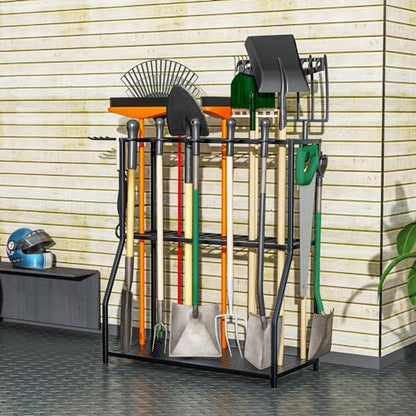 Organizer Yard Tool Storage Rack Garden Organizer Tool Holder