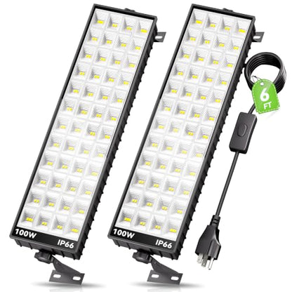 2 Pack LED Shop Lights (2 Count)