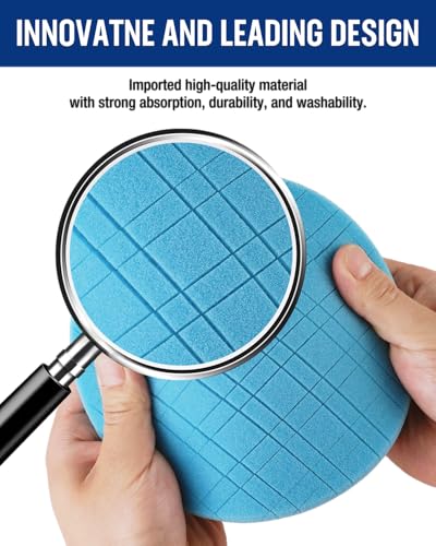 6.5 Inch Buffing Sponge Pads (5 Count)