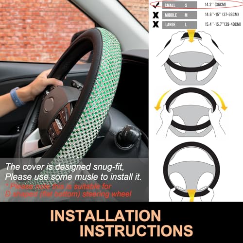 Bling Comfy Steering Wheel Cover for Tesla Model Y