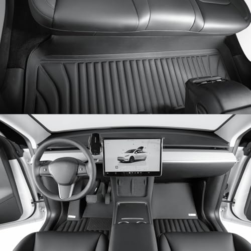 3PCS Extreme Coverage Floor Mats for Tesla Model Y