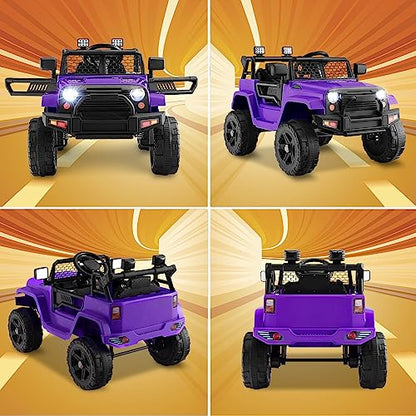 Ride on Car 12V Battery Powered Truck Vehicle with Remote Control