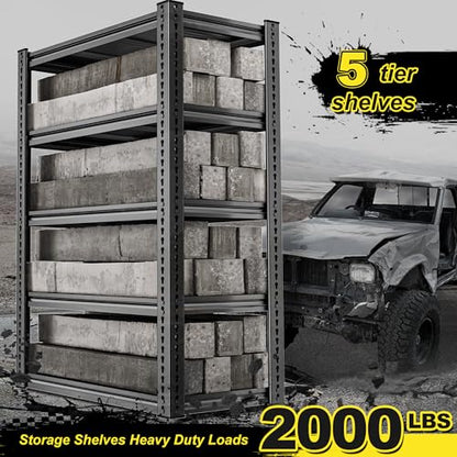 Garage Shelving Load 2000 LBS