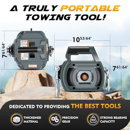 Portable Drill Winch of 1000 LB