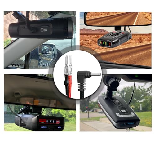 Radar Detector Hardwire Power Cord Mirror Wire Plug Tap