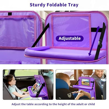 Car Backseat Organizer with Tray