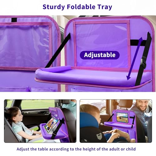 Car Seat Back Organizer Table Tray (2 Count)
