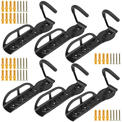 6 Pack Bike Rack Garage Wall Mount (6 Count)