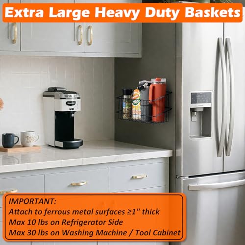 Heavy Duty Magnetic Basket (2 Count)