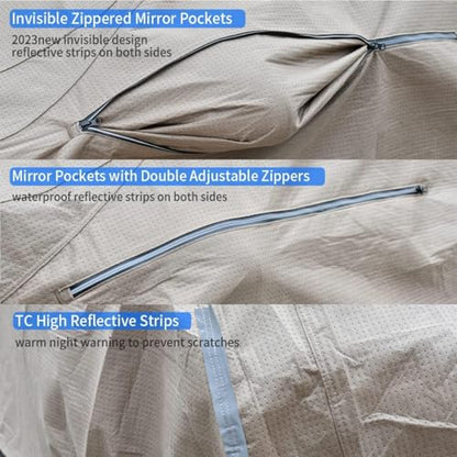 Thick Shell Car Cover Waterproof All Weather for Automobiles