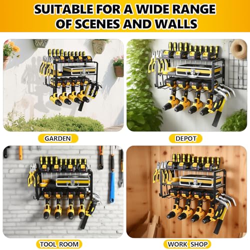 Wall Mount Power Tool Organizer