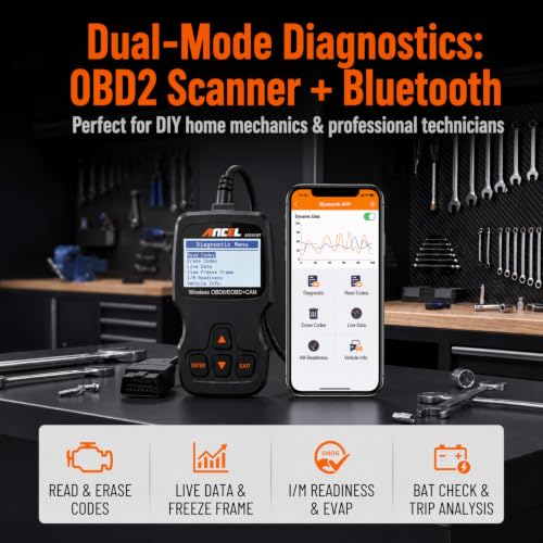 AD310 BT OBD2 Scanner with Bluetooth