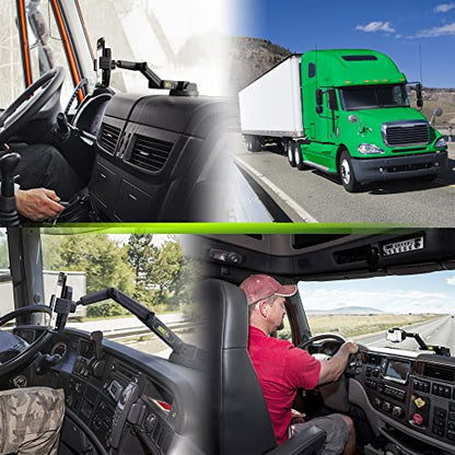 Cell Phone Mount for Truck Phone Holder for Truck Drivers