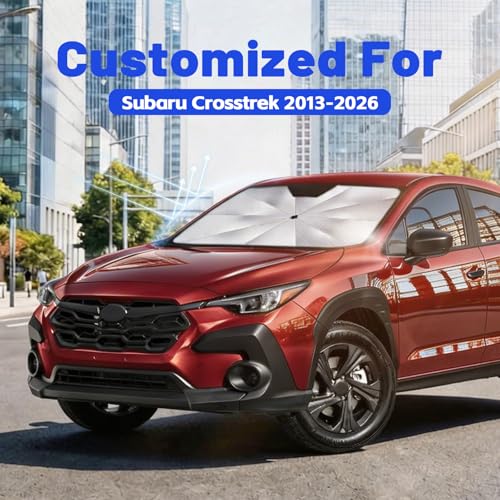 Car Windshield Sun Shade Umbrella for Subaru Crosstrek 2013