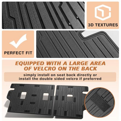 Floor & Trunk & Backrest Mats for 2025+ Chevy Equinox (3 Count)