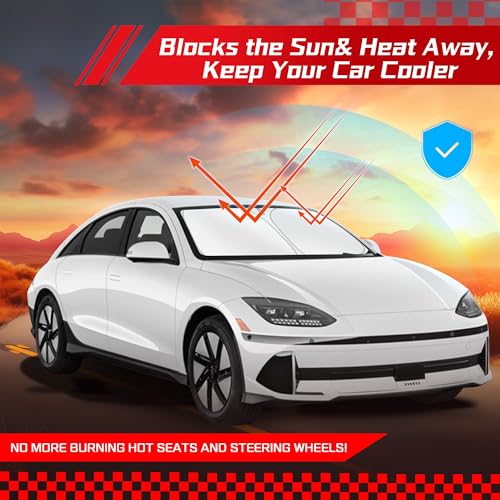 Windshield Sun Shade for Hyundai Ioniq 6 2023