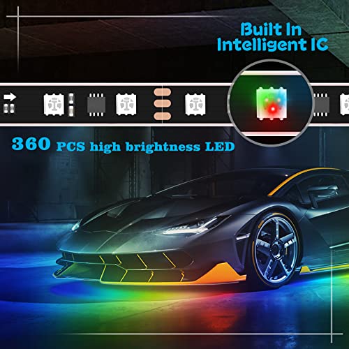 Car Underglow Lights Chasing Color