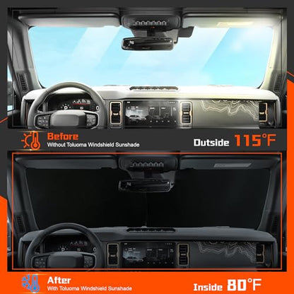 Custom Fit Windshield Sun Shade for Ford Explorer 2011