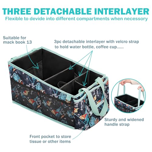 Backseat Car Organizer Car Caddy Passenger Seat Organizer for Kids
