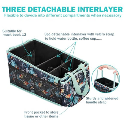 Backseat Car Organizer Car Caddy Passenger Seat Organizer for Kids