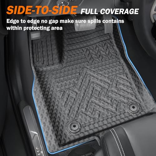 Floor Mats Cargo Mat Set for 2025 2026 BMW X3 (7 Count)