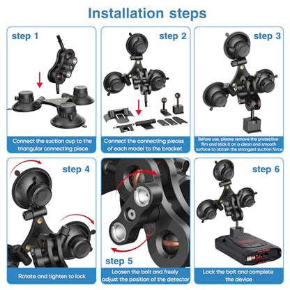 Radar Detector Mount