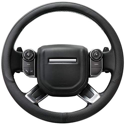 Breathable Car Steering Wheel Cover 16 inch Auto Universal Leather Wrap Non
