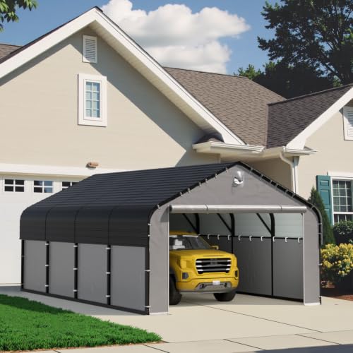 12x20 Heavy Duty Metal Carport