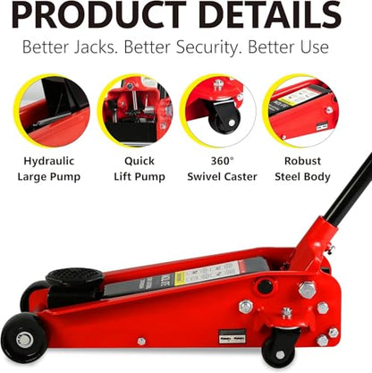 3 Ton Low Profile Floor Jack