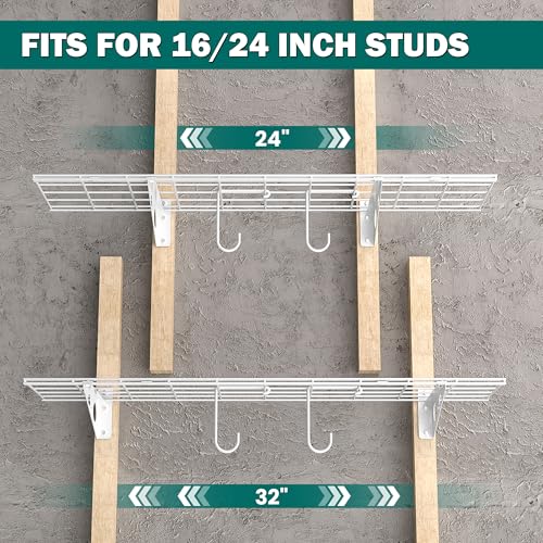 Garage Wall Shelves (2 Count)