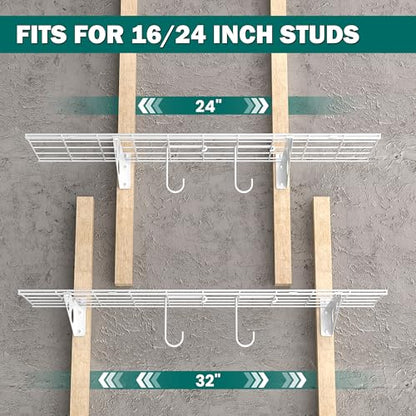 Garage Wall Shelves (2 Count)