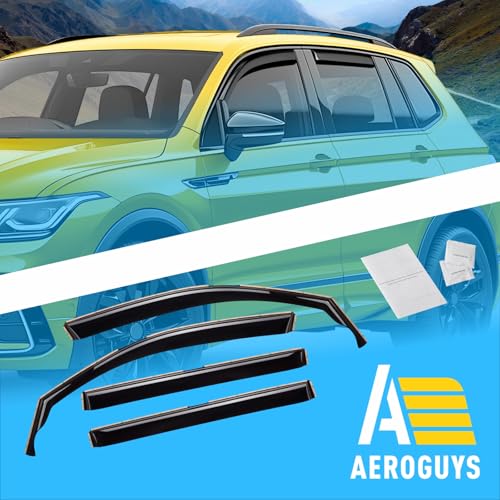 Extra Durable Window Deflectors in (4 Count)